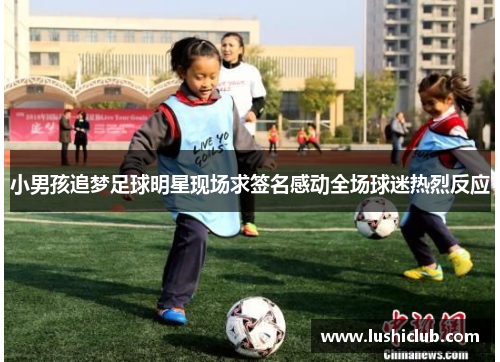 小男孩追梦足球明星现场求签名感动全场球迷热烈反应
